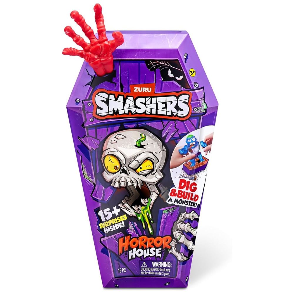 Zuru Smashers Horror House Dig & Build A Monster 16pc