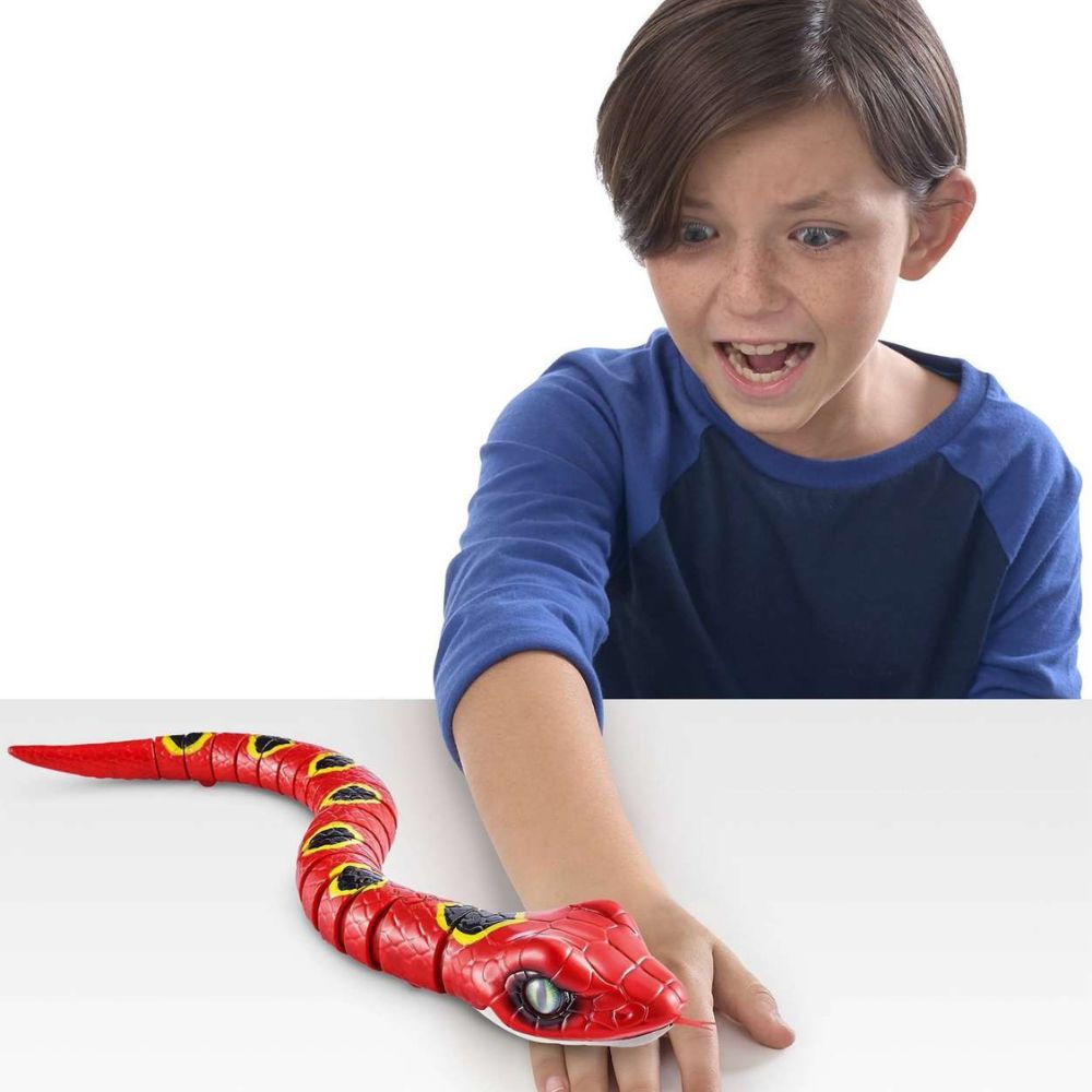 Zuru Robo Alive Slithering Snake Red