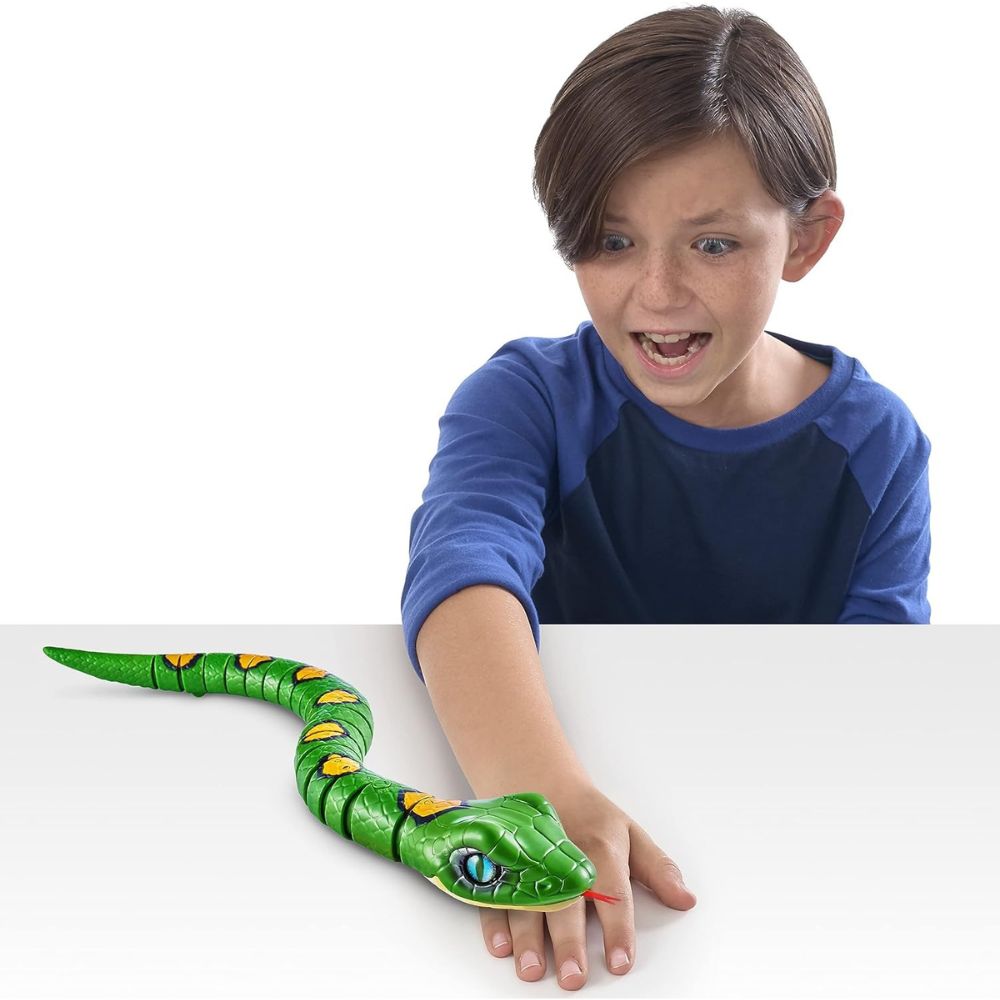 Zuru Robo Alive Slithering Snake Verde