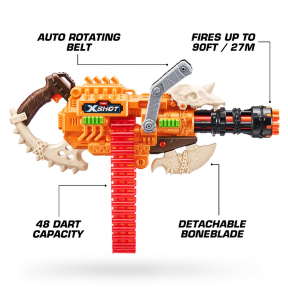 Zuru XShot Insanity Horrorfire Dread Hammer 8+