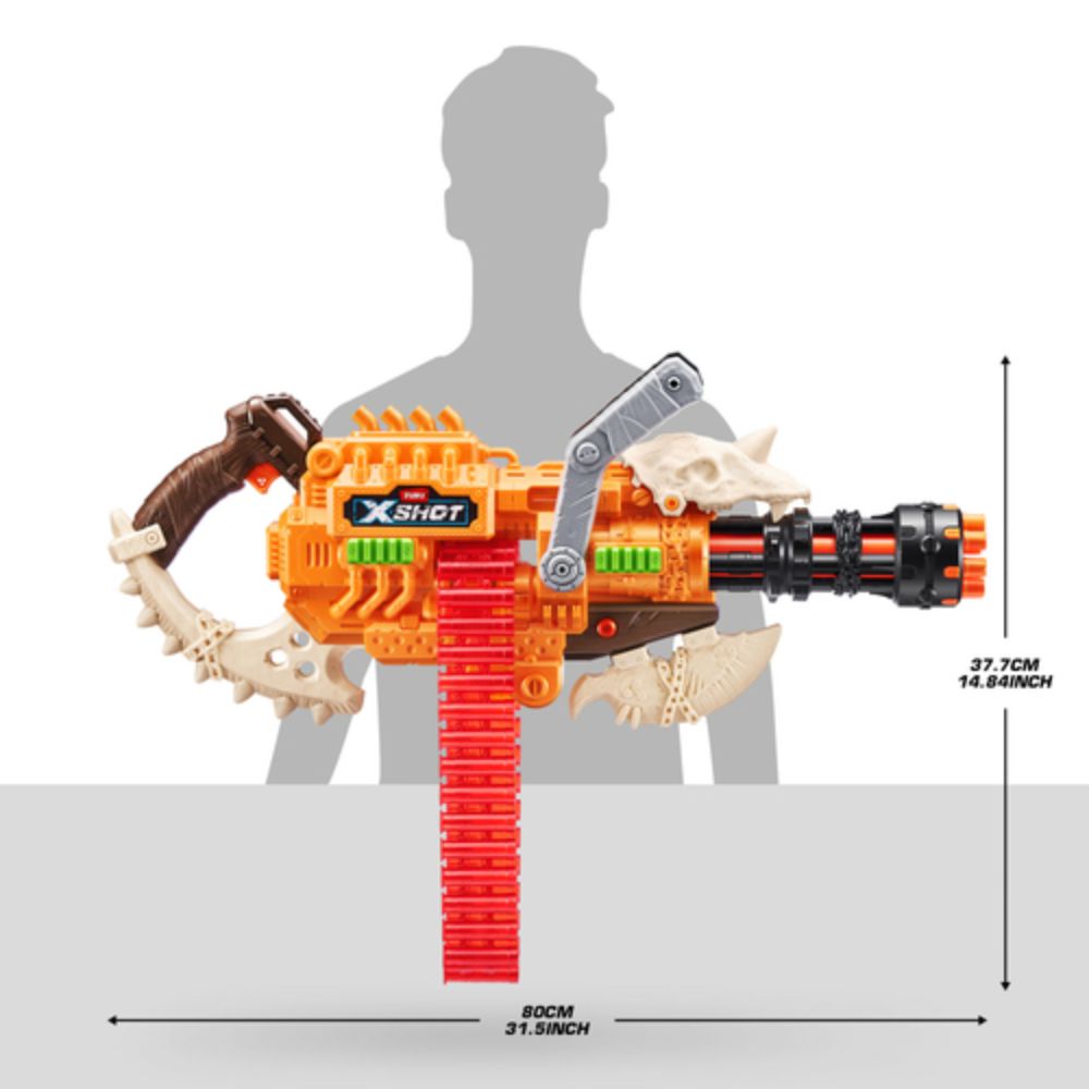 Zuru XShot Insanity Horrorfire Dread Hammer 8+