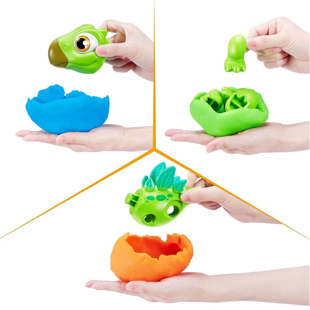 Zuru Smashers Junior Dino Dig Verde 500g 18pc