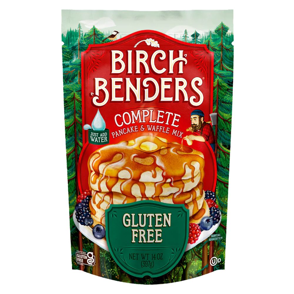 Mezcla Birch & Benders Pancake Waffle Mix Gluten Free 397g