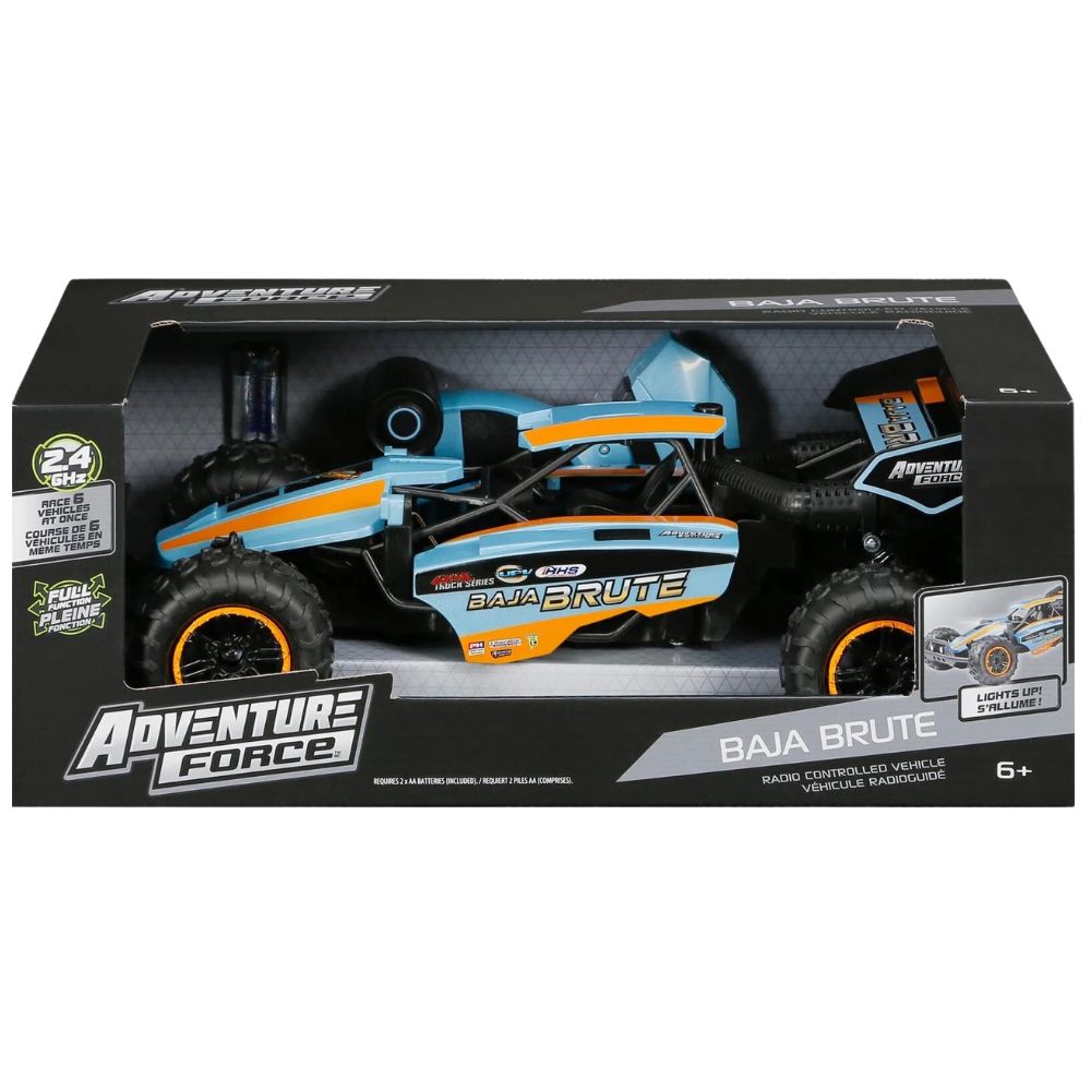 Adventure Force (1:8) Carro Extra Grande Baja Battery Control Remoto