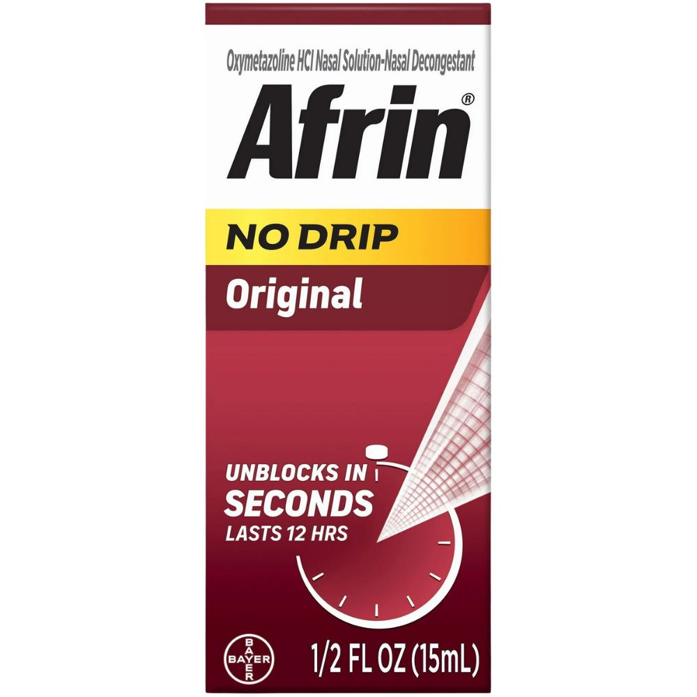 Afrin No Drip Original Descongestionante Nasal 15ml