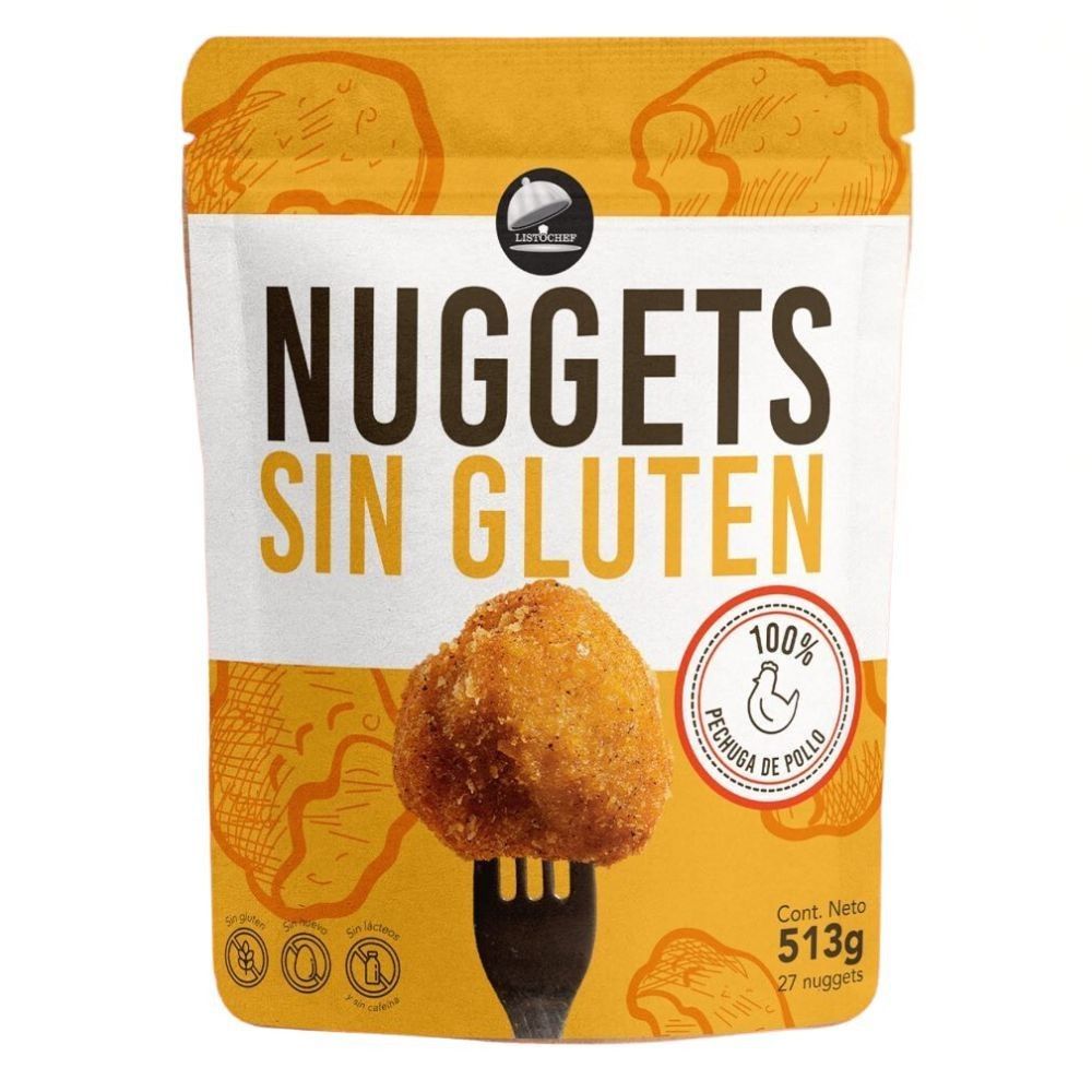 Listochef Nuggets Sin Gluten 513gr