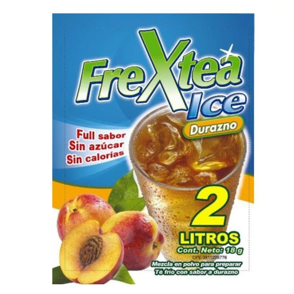 Frextea Ice Té De Durazno Sin Azúcar 18gr