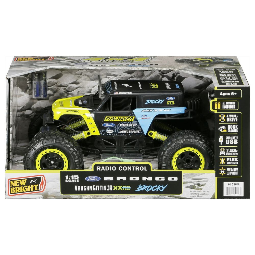 New Bright 4x4 Radio Control Ford Bronco 1:15 scale