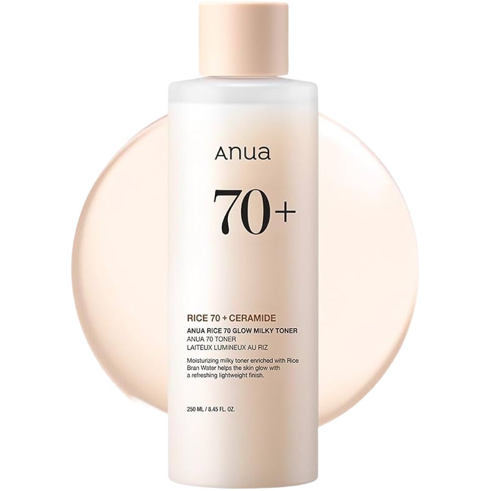 Anua Rice 70+ Glow Milky Toner 250ml