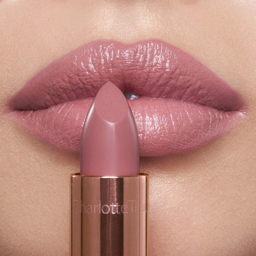 Charlotte Tilbury Pillow Talk Lip Set Iconic Lip Cheat Pillow Talk Fair + K.I.S.S.I.N.G Pillow Talk Fair