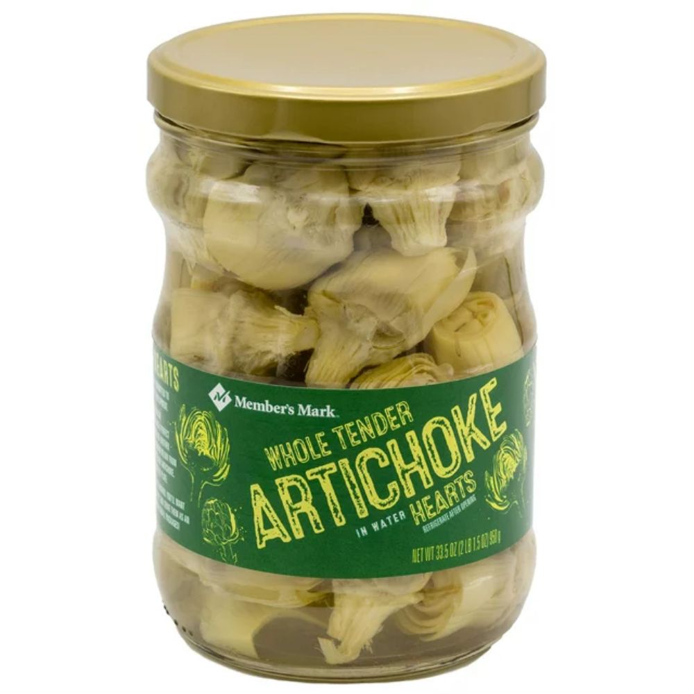 Member’s Mark Whole Tender Artichoke in Water Hearts 950gr