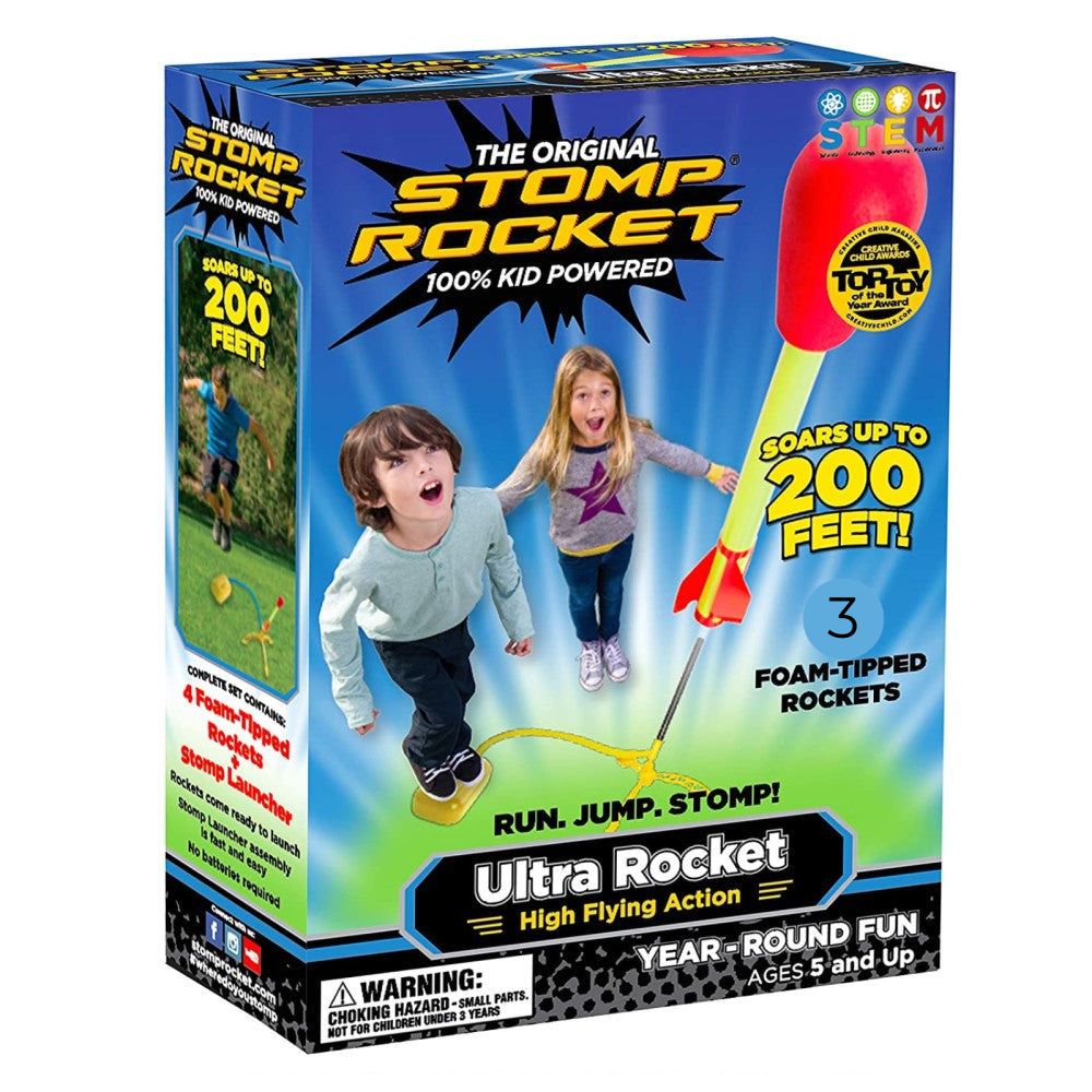 The Original Stomp Rocket Ultra Rocket 5+