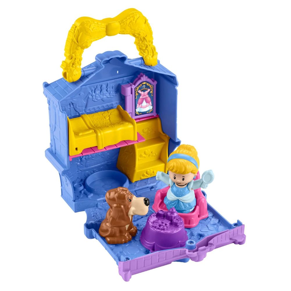 Fisher-Price Set de Juego Portatil de Cenicienta