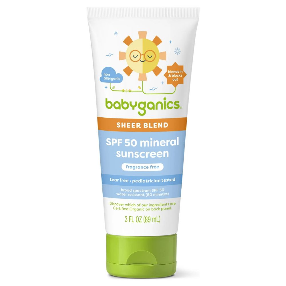 Babyganics Bloqueador Mineral 50SPF 89ml