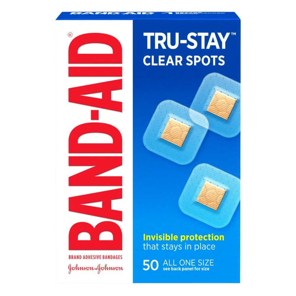 Curitas Band-Aid 50 Und Clear Spots Invisible Protection