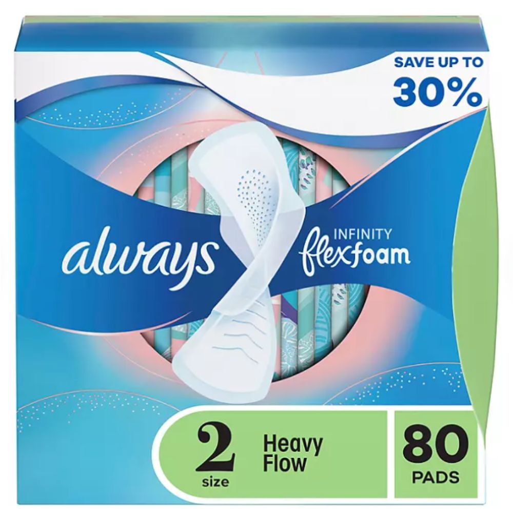 Always Infinity Flex Foam Size 2 80Und