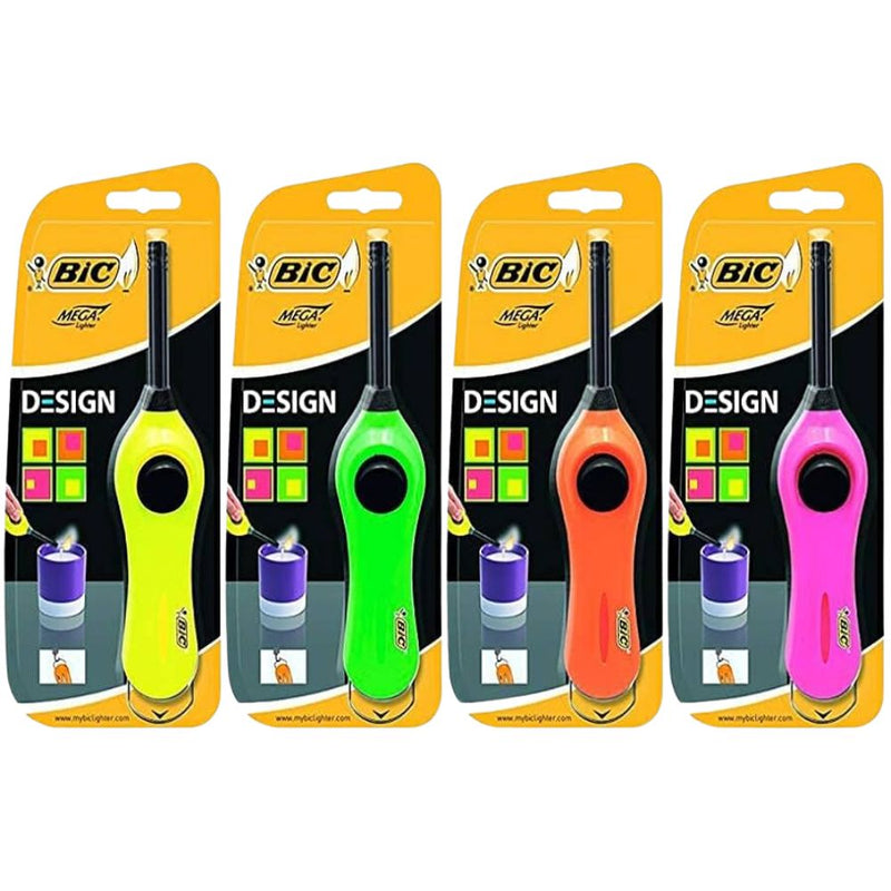 Bic Encendedor Mega Lighter U140 Colores Varios
