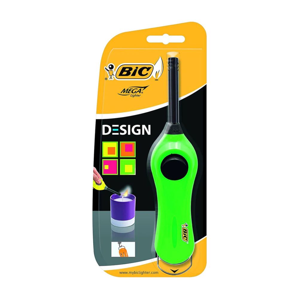 Bic Encendedor Mega Lighter U140 Colores Varios