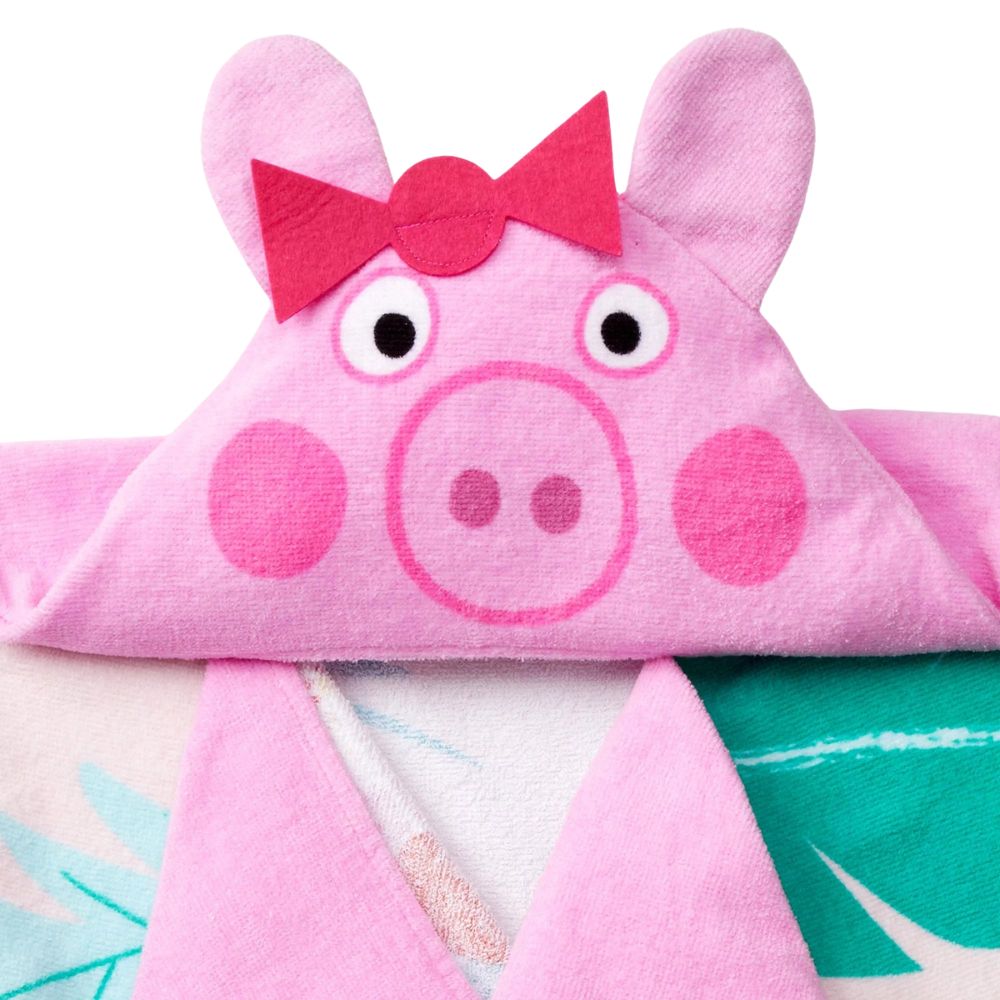 Hooded Towel 100% Algodon Peppa Pig 61cm x 127cm