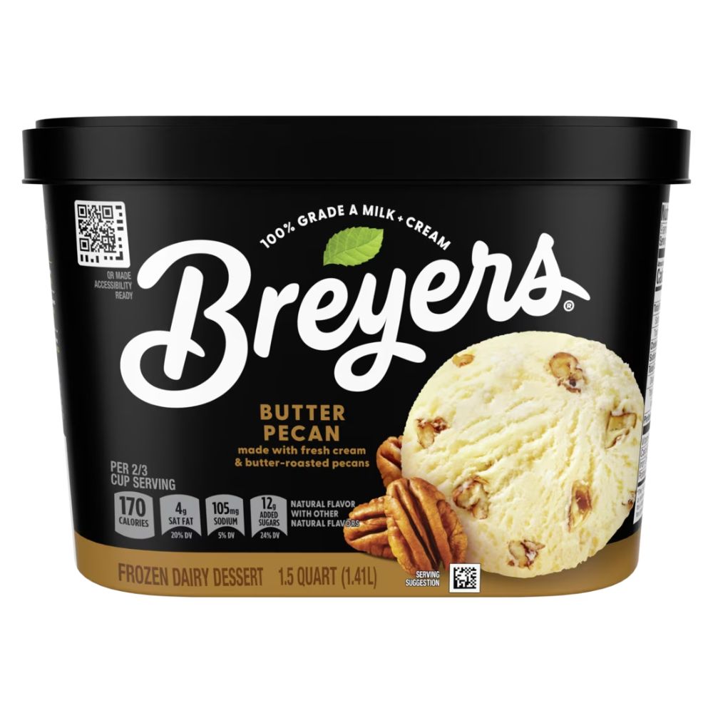 Helado Breyers Butter Pecan 1.41ml