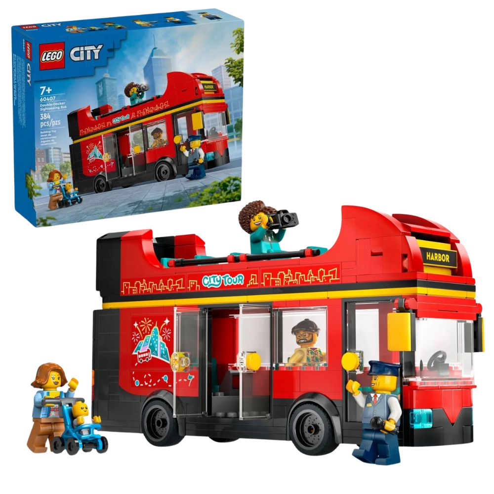 Lego City Double-Decker Sightseeing Bus 384 Piezas