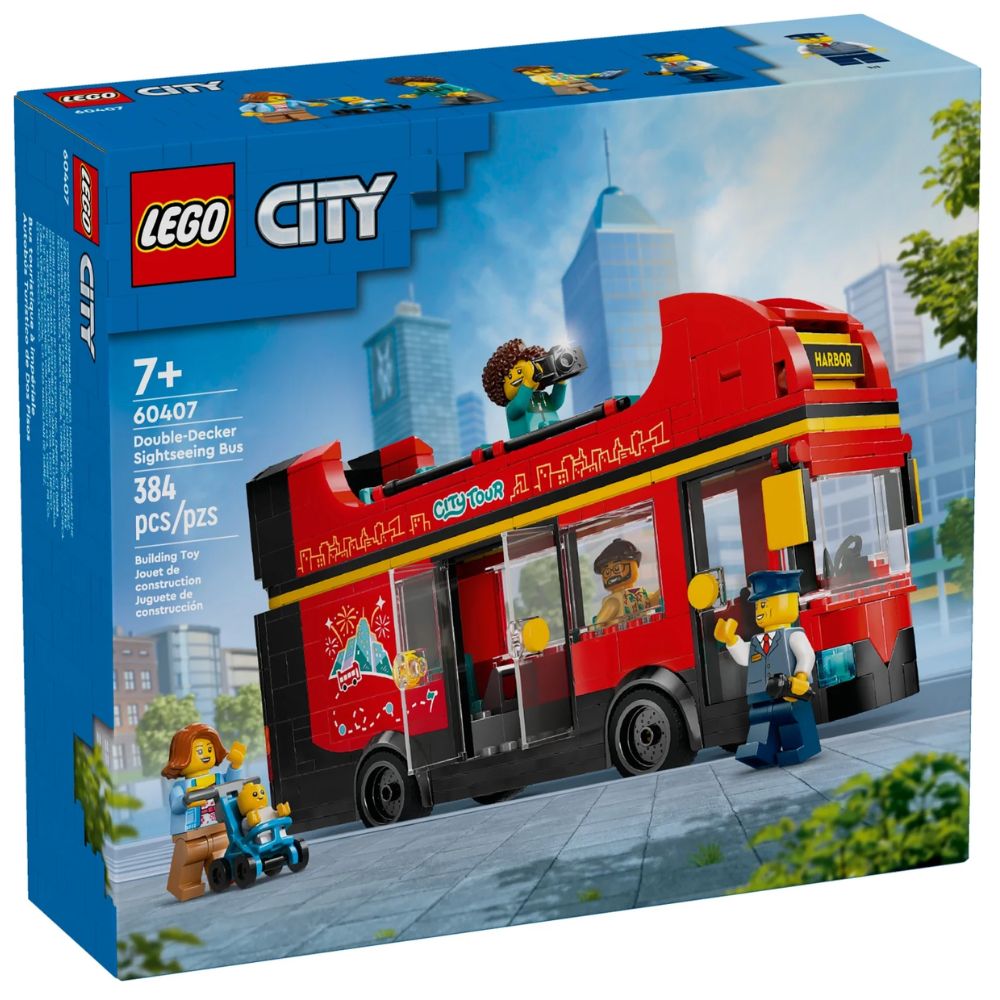 Lego City Double-Decker Sightseeing Bus 384 Piezas