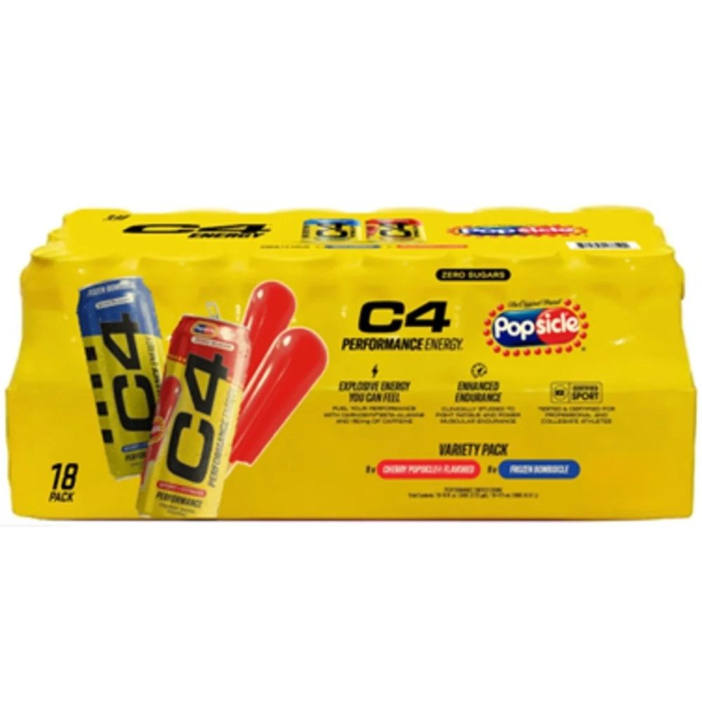 C4 Performance Energy Variety Pack 18 Und x 473ml