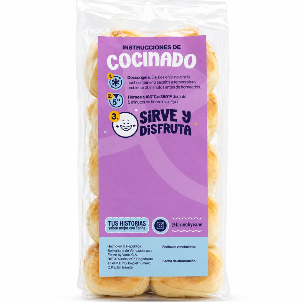 Farine Mini Cachitos Basicos Sabor Jamon 10 Unidades