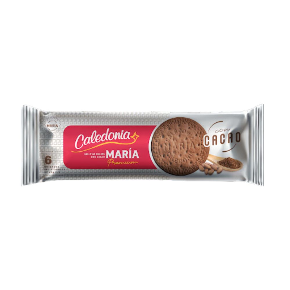 Galleta Maria Caledonia Cacao 6 und 150 grs