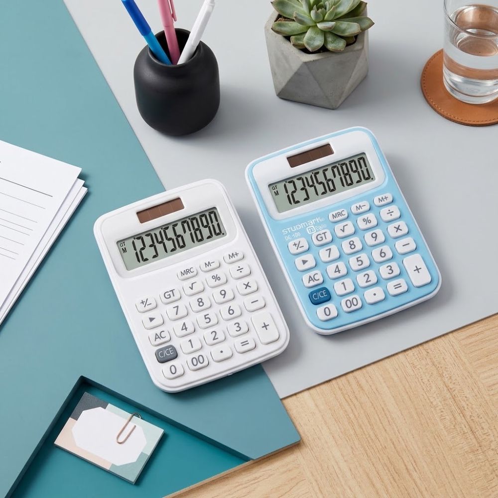 Studmark Calculadora de Escritorio DC-100 Colores Varios
