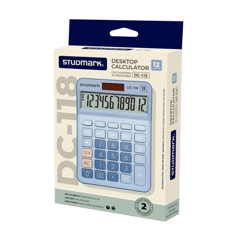 Studmark Calculadora de Escritorio DC-118