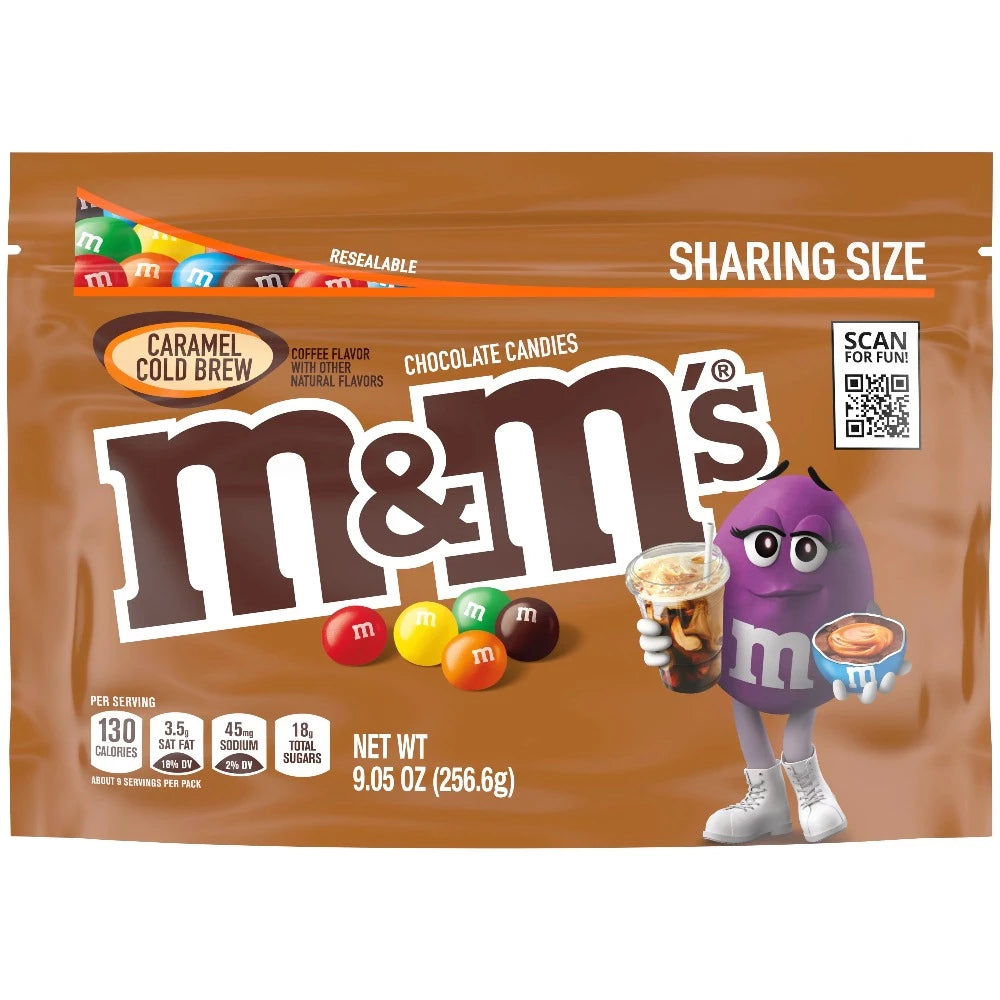 Chocolates M&M'S Caramel Cold Brew Sharing Size 256.6 gr