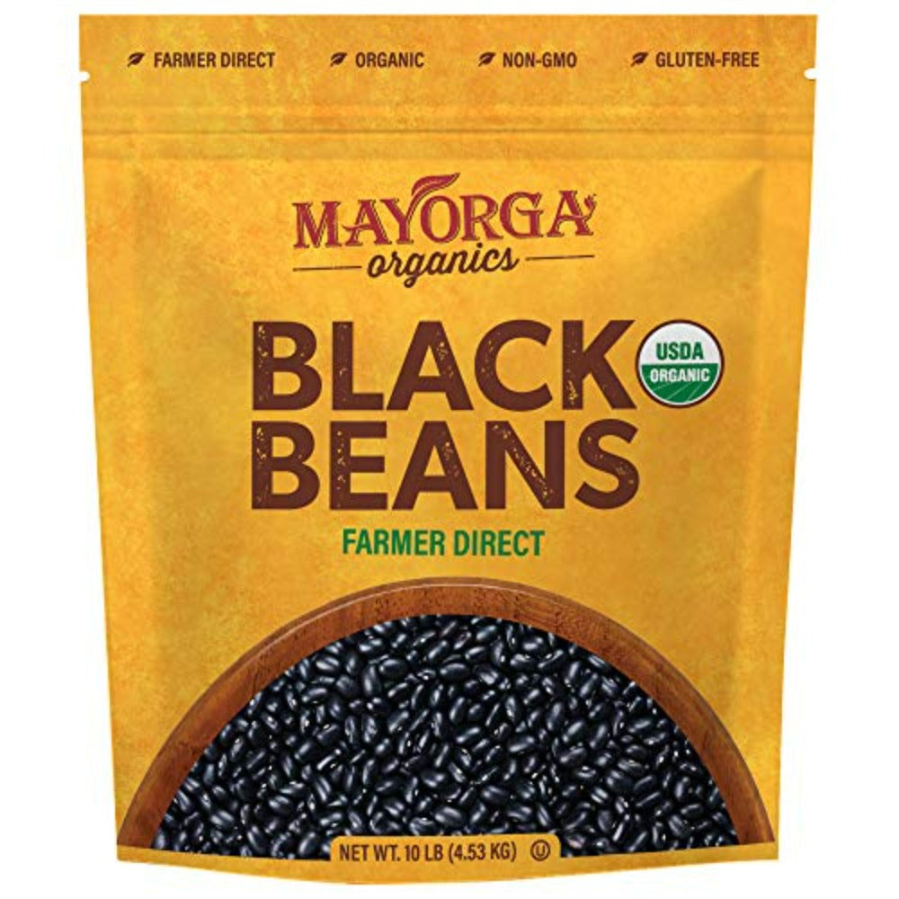 Caraotas Negras Organicas Seeds Mayorga 4.53Kg