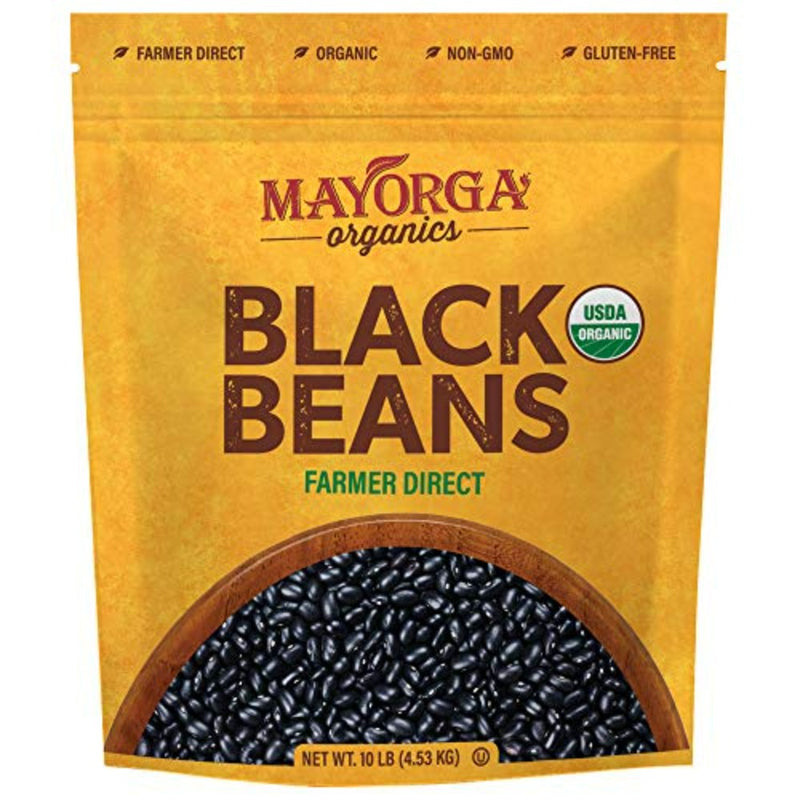 Caraotas Negras Organicas Seeds Mayorga 4.53Kg