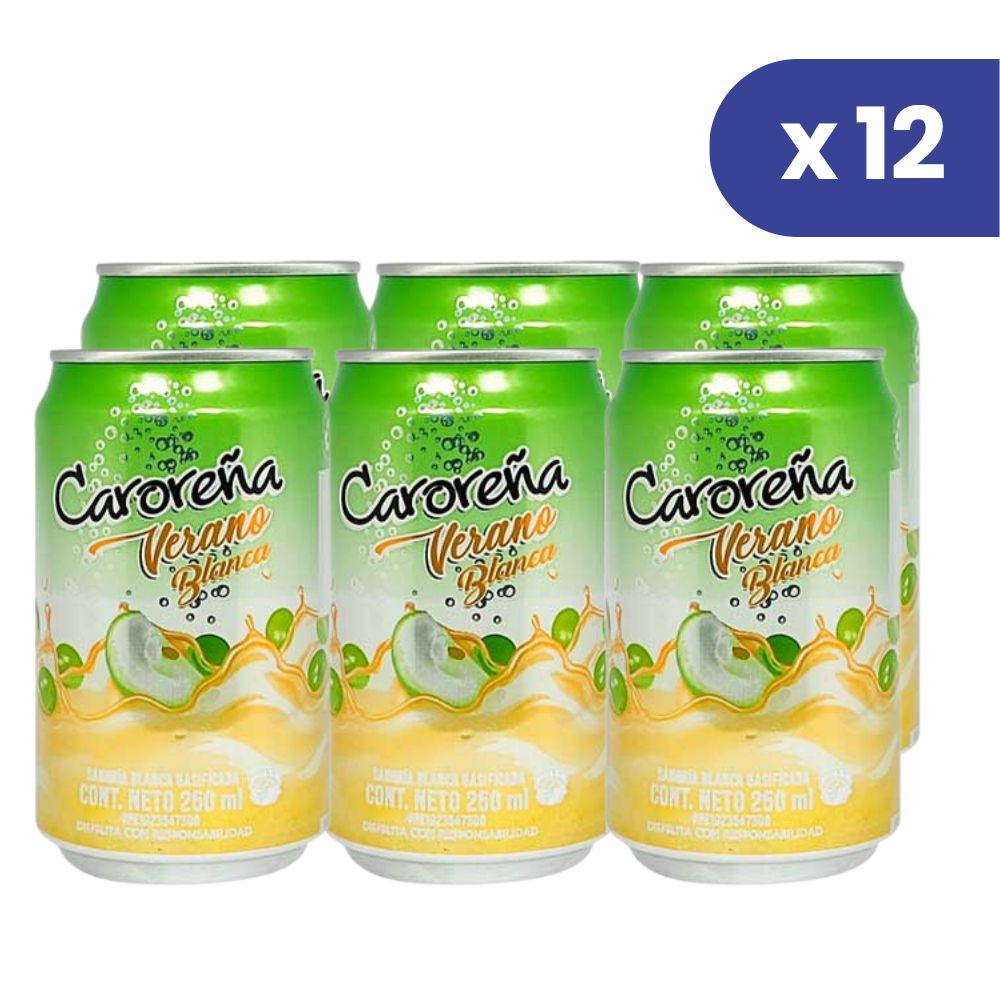 Caroreña Sangrìa Verano Blanca 12 Lata 250ml