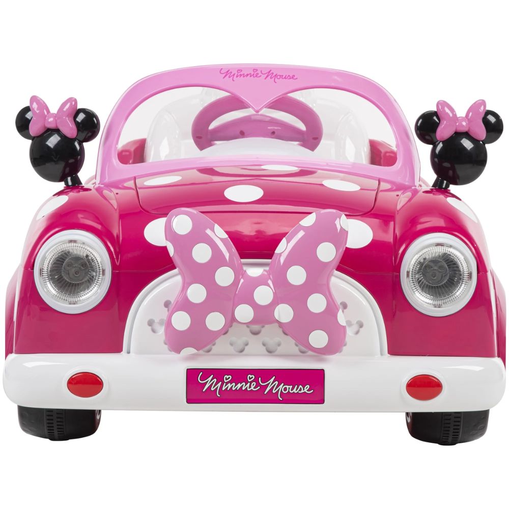 Huffy Disney Minnie Mouse Coche de Paseo con Batería 6 V 3+