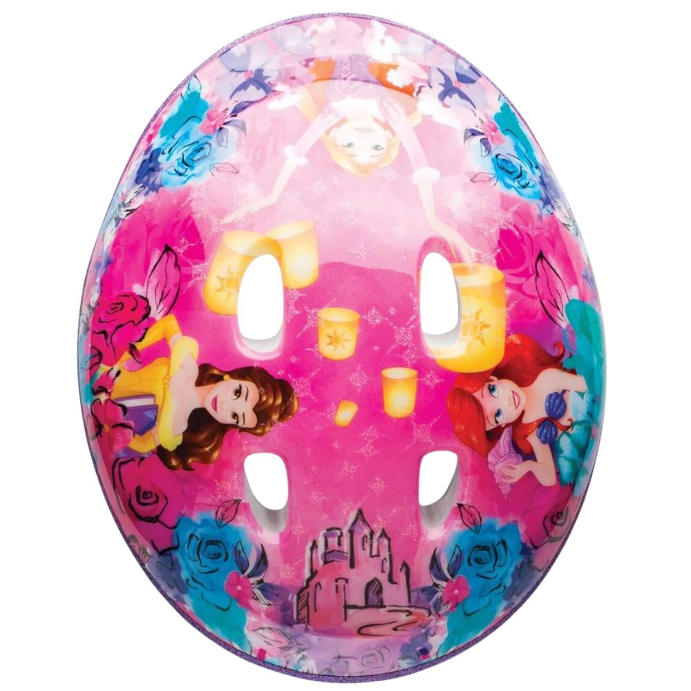 Disney Princess Casco para Bicicletas Princesas +3 48-52cm Brillante