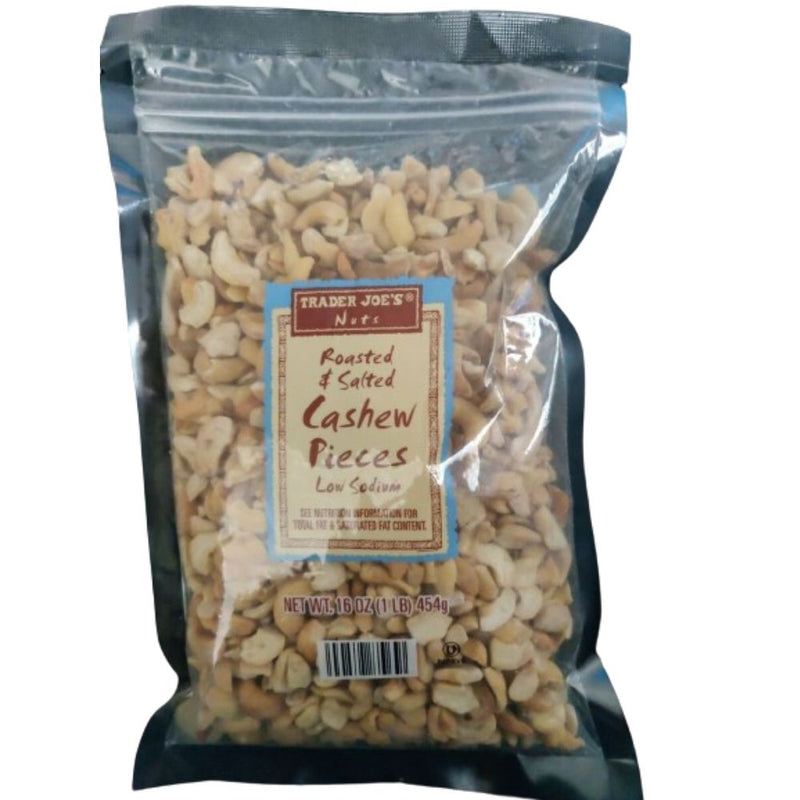 Trader Joe's Roasted & Salted Cashew Pieces 454g