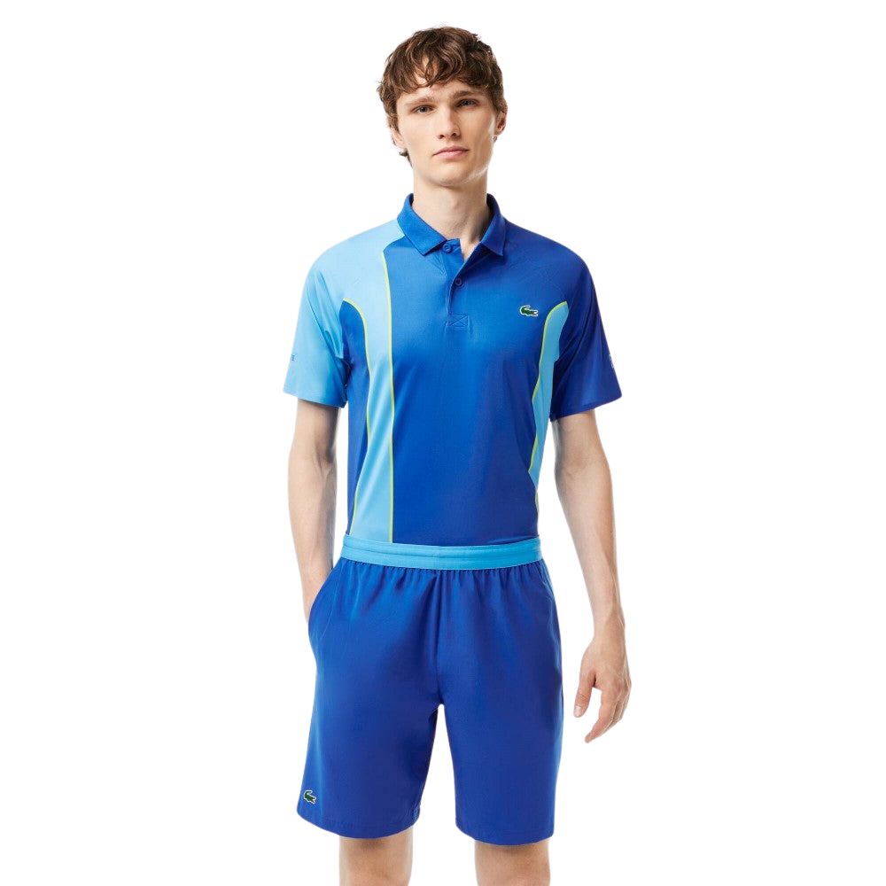 Lacoste Short Deportivo para Caballero color azul