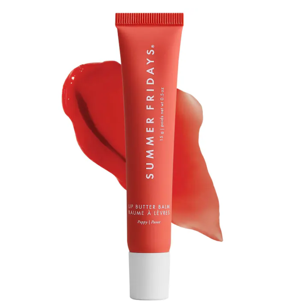 Summer Fridays Lip Butter Balm Color Poppy 15gr