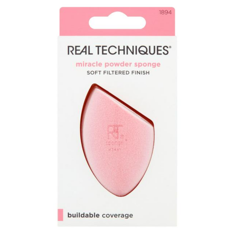 Real Techniques Miracle Powder Sponge Soft Filtered Finish