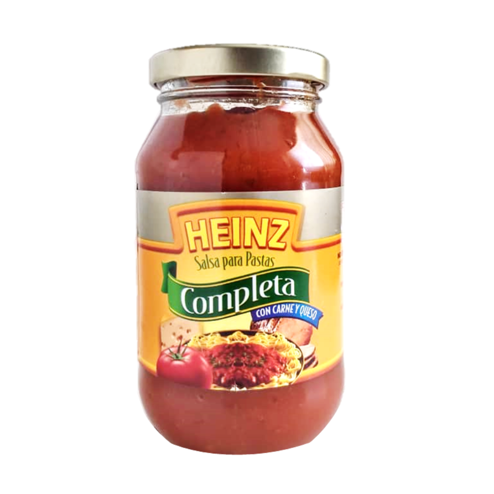 Salsa para Pastas Heinz Completa Con Carne y Queso 495gr