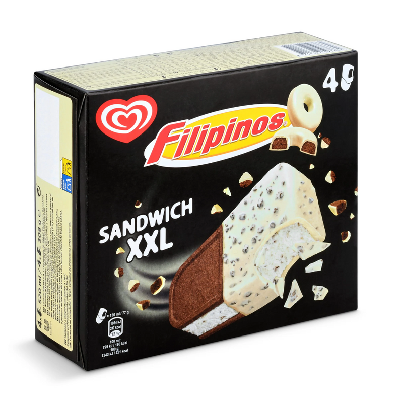 Helados Filipinos Sandwich XXL 4Und