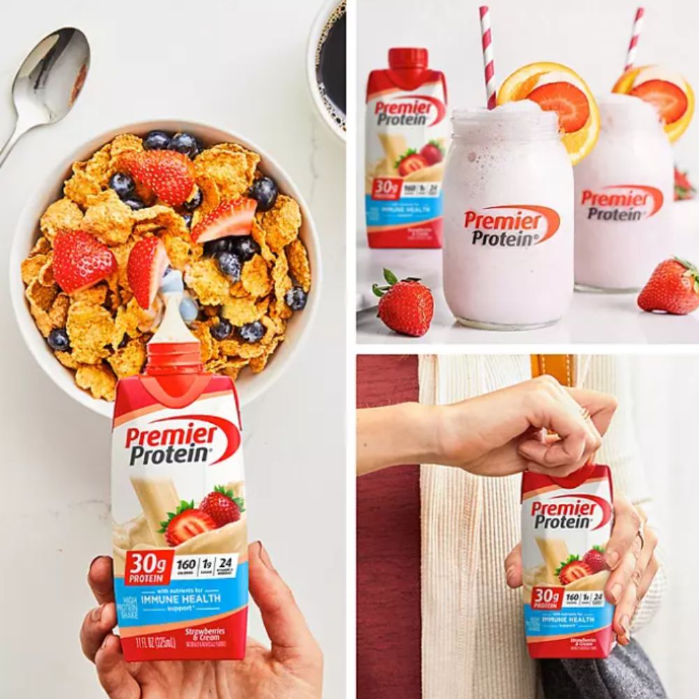 Premier Protein 15 Und 30g Strawberries & Cream 4.87L