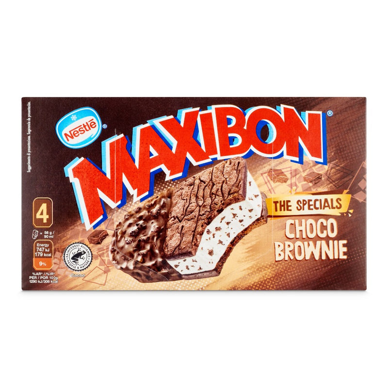 Helados Maxibon 4 Pack The Special Choco Brownie
