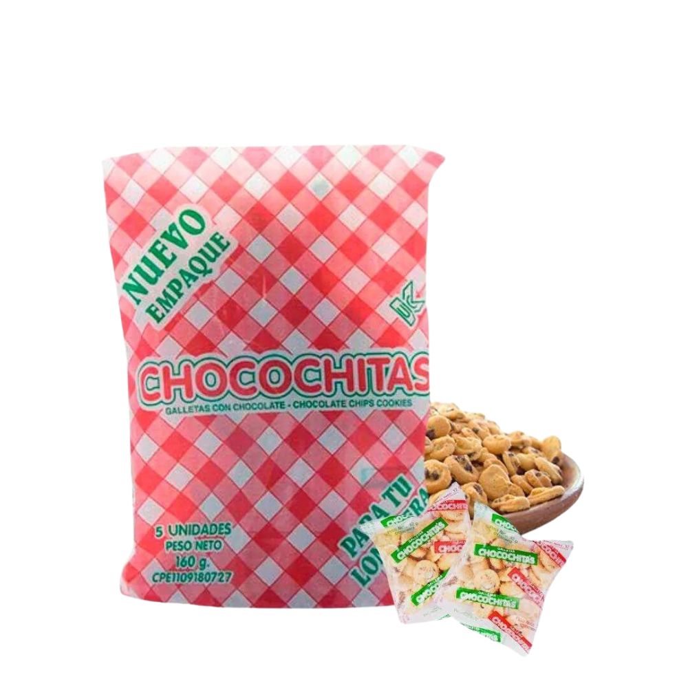 Chocochitas Galletas 5 Und x 32gr