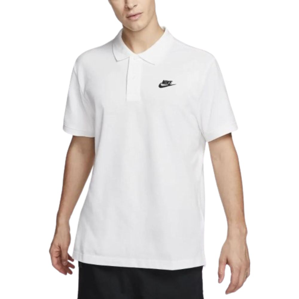 Nike Chemise de Algodón Para Caballero Color Blanco