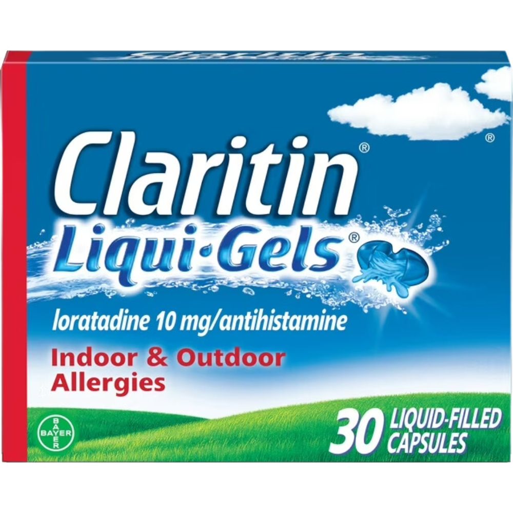 Claritin Liqui-Gels 30 Und Loratadine 10mg / antihistamine