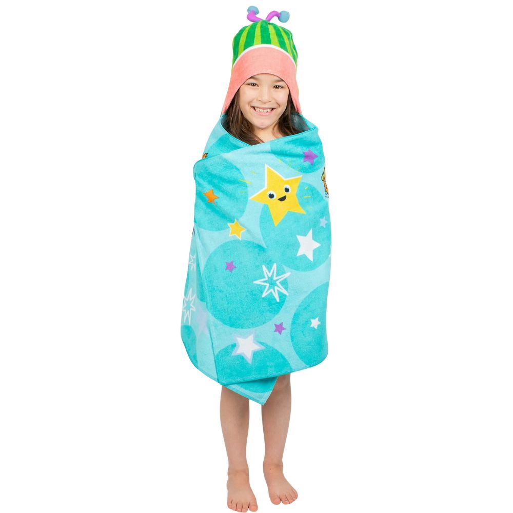 Hooded Towel 100% Algodon Cocomelon 55cm x 130cm