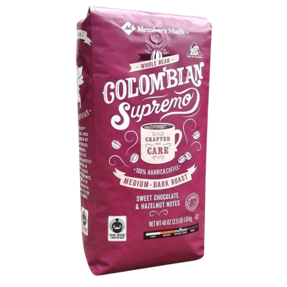 Member’s Mark Colombian Supremo Whole Bean Coffee 1.13kg